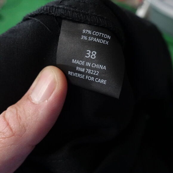 NWT BLU ROCK NEW YORK BLACK CARGO SHORTS W/ BELT MENS SIZE 38 NEW! - Picture 8 of 8